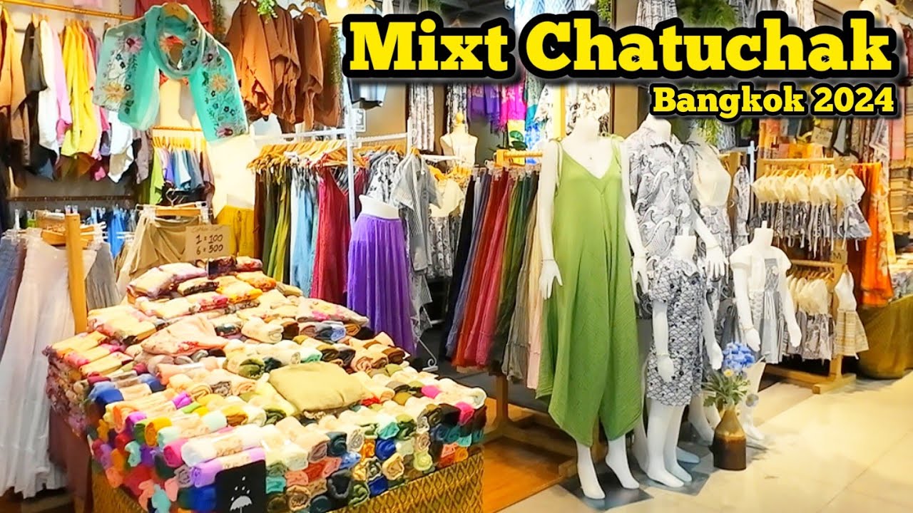 Mixt Chatuchak Nice Shopping Mall in Bangkok adjacent to Chatuchak Market มิกซ์ จตุจักร​​ 30/10/24