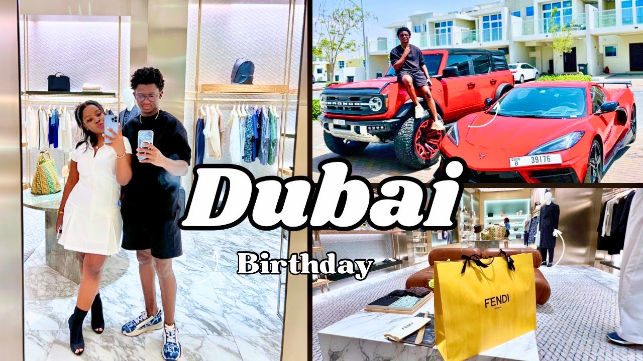 Dubai Vlog♡ What We Did For His 31st Birthday
