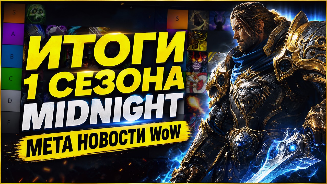 МЕТА НА 12.06 МИФИК ПЛЮС И ИТОГИ 1 СЕЗОНА MIDNIGHT! НОВОСТИ WOW 12.0.5 НОВИНКИ WOW