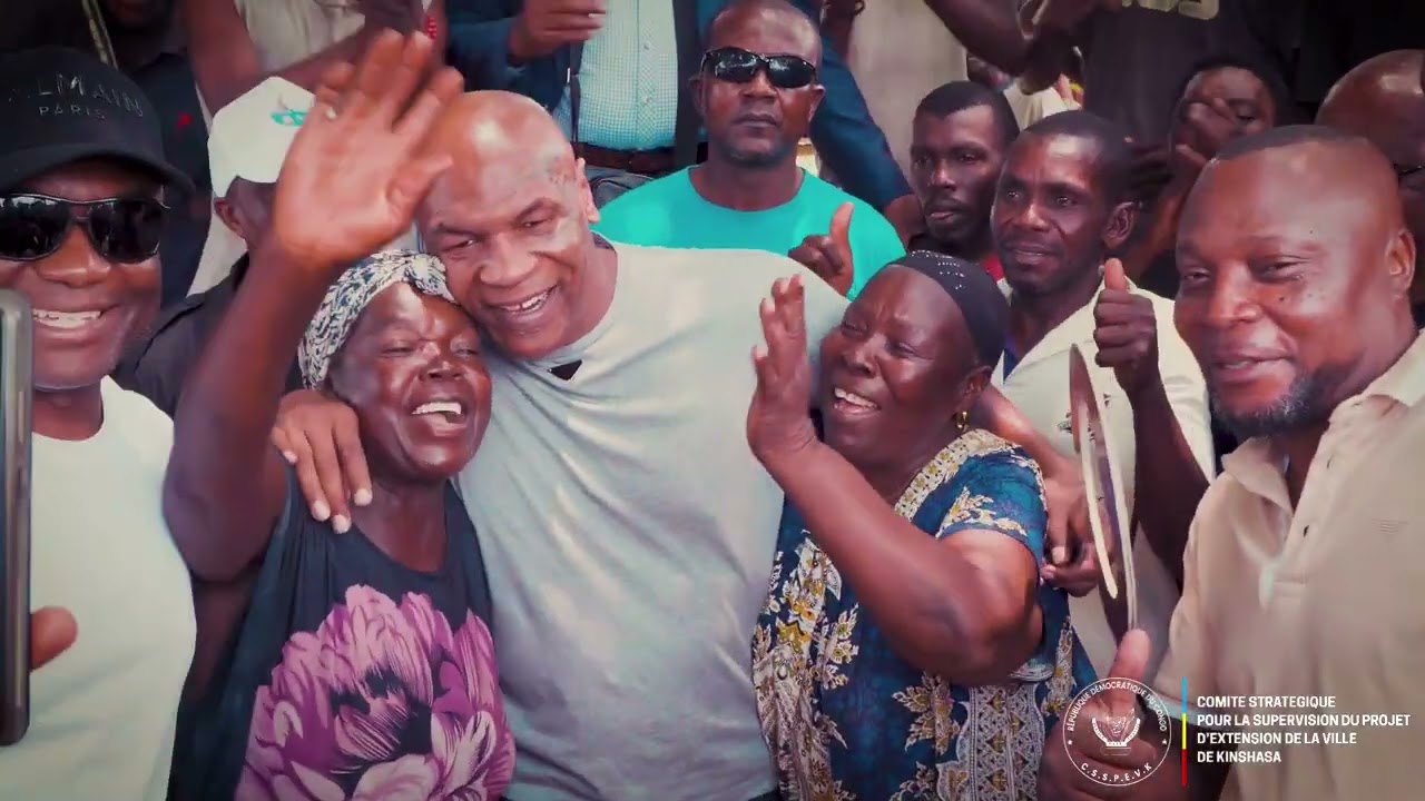Mike Tyson retrouve ses traces : il est honoré à Maluku dans le site de Kinshasa Kia Mona