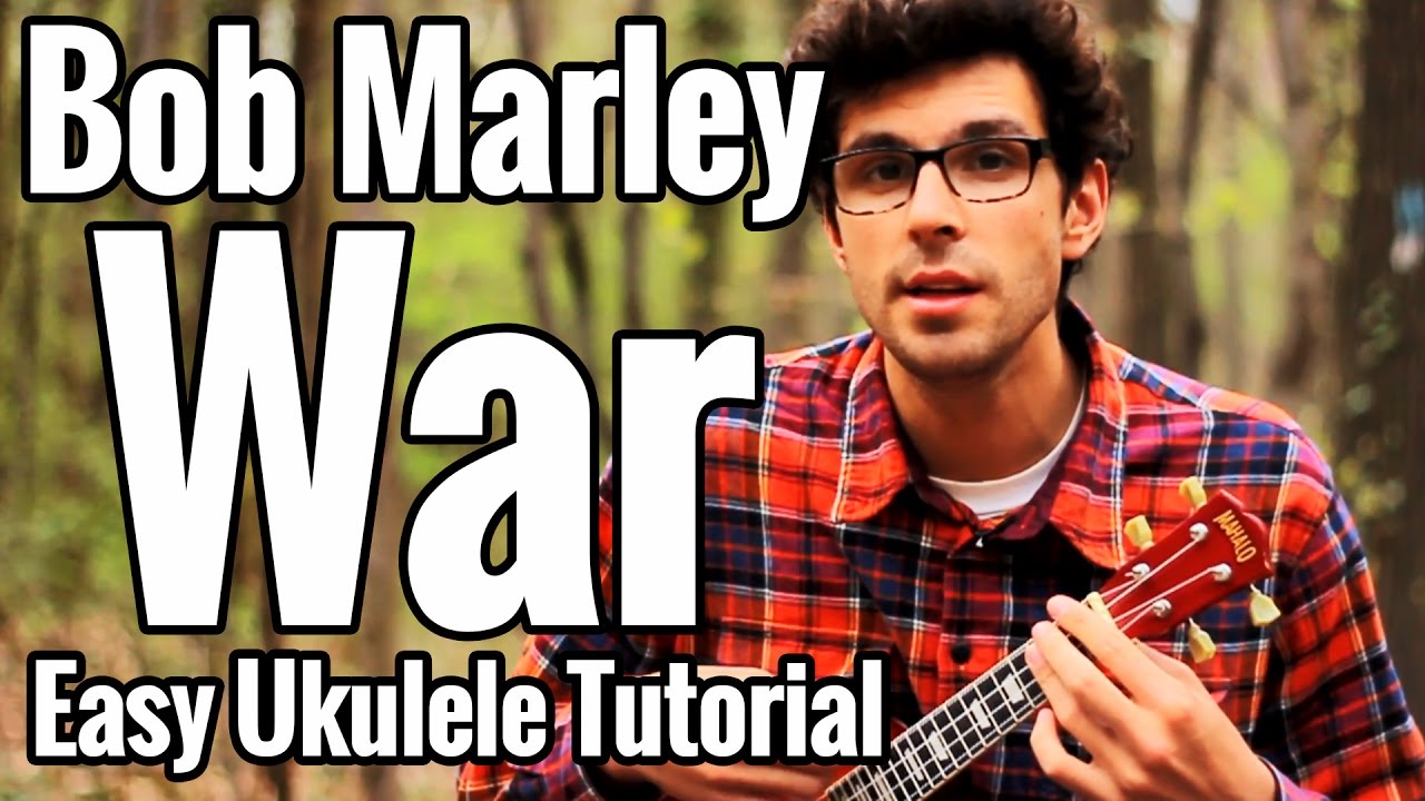 Bob Marley - War Ukulele Tutorial - Barre Exercise