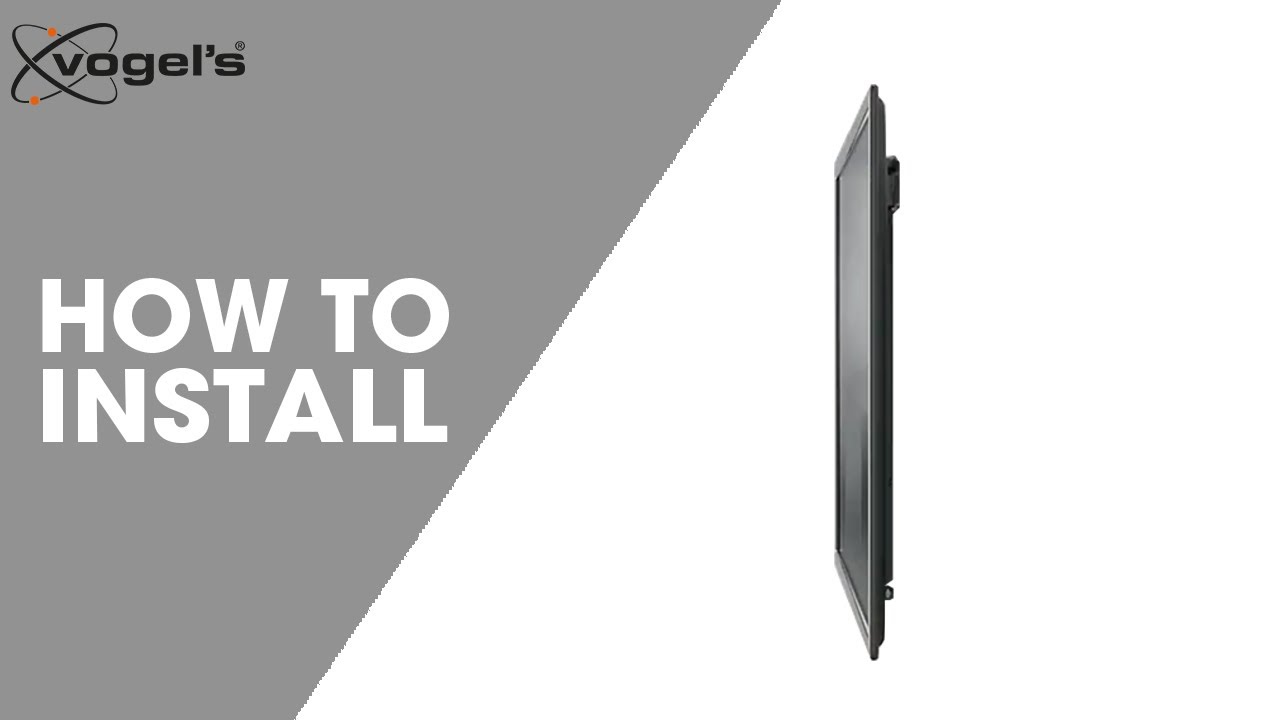 THIN 505 | How to install | TV wall mount | Vogel&rsquo;s