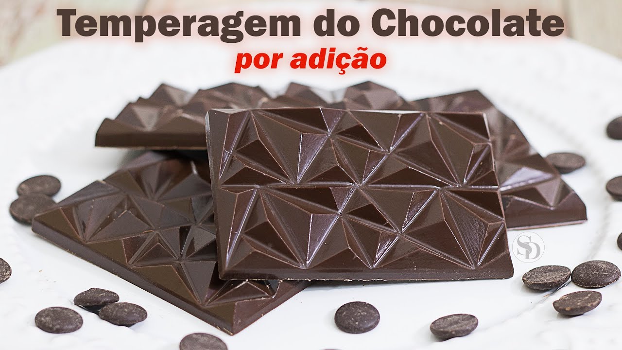 Temperagem do Chocolate  pelo método de Adição | Aprenda a pré-cristalizar corretamente o chocolate