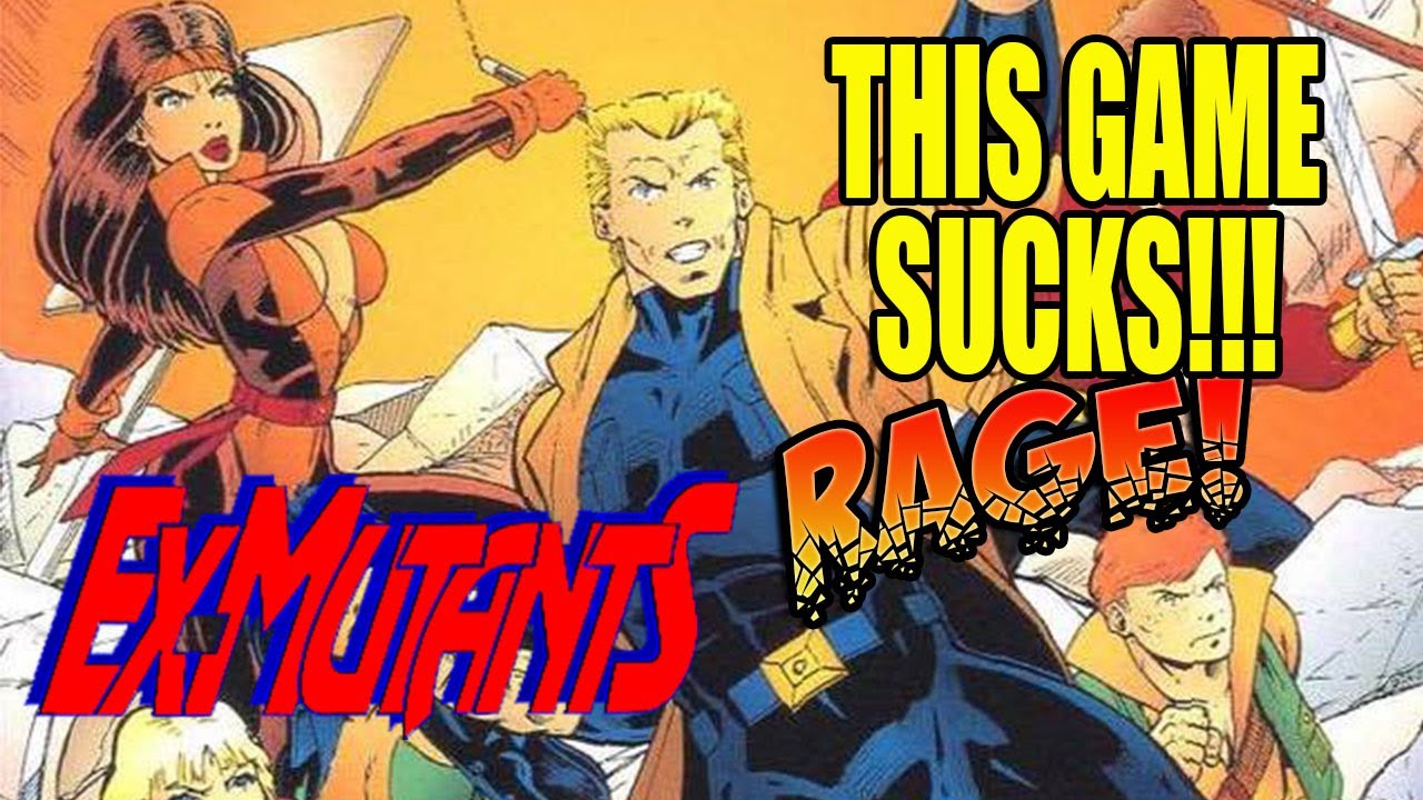 IDIOTIC DIFFICULTY! RETRO RAGE: ExMutants (Megadrive/Genesis)
