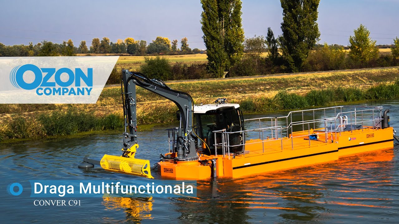 Draga Multifunctionala Conver C91 - Multipurpose dredger Conver C91