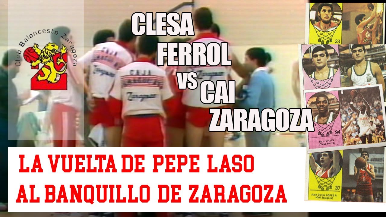 Clesa Ferrol-CAI Zaragoza 1984/85 Liga ACB