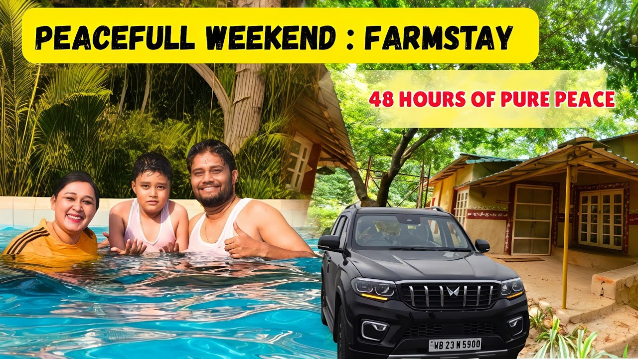 Relaxing Farmhouse Stay in Jharkhand: Our Peaceful Weekend Getaway! 🌿 || Better Living