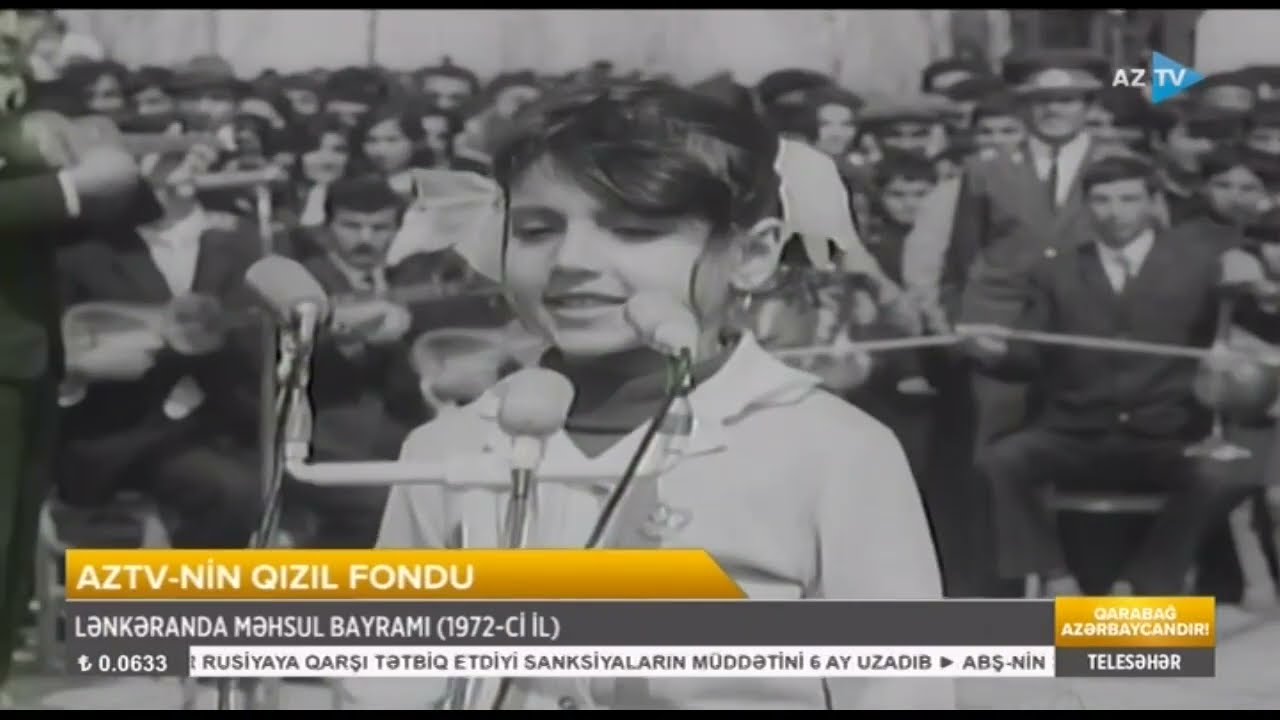 Lənkəranda məhsul bayramı (1972-ci il) - AzTV-nin Qızıl Fondu...