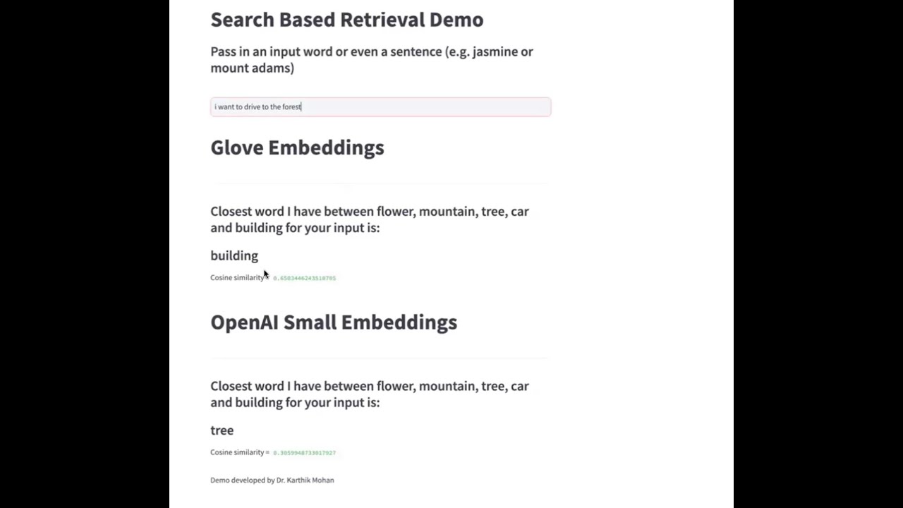 Semantic Search Demo