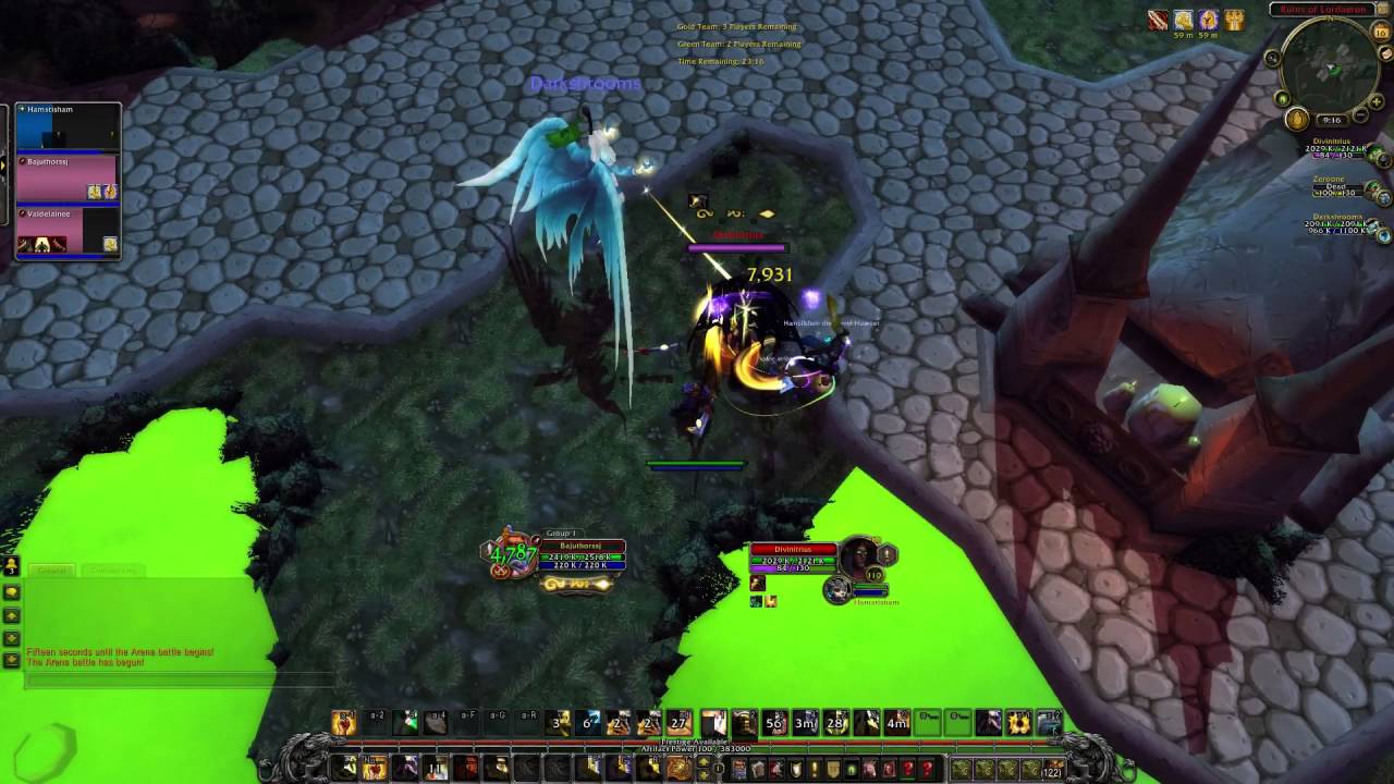 WoW: Legion (Alpha) - Level 110 DOUBLE Ret Paladin Arena - Legion Paladin PvP