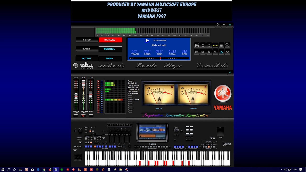Making The Best Of vanBasco's Player Using Black TYROS GM SoundFont
