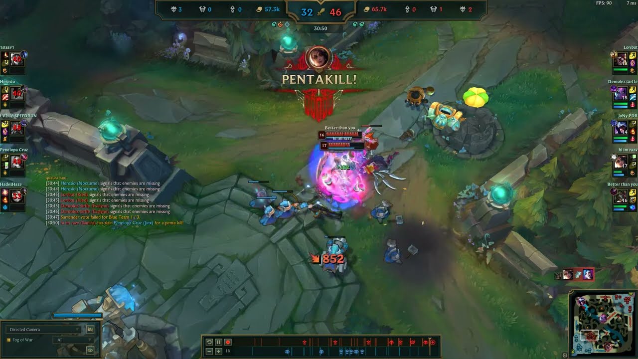Renata Glasc with Samira might be broken (LoL 2v5 Pentakill)