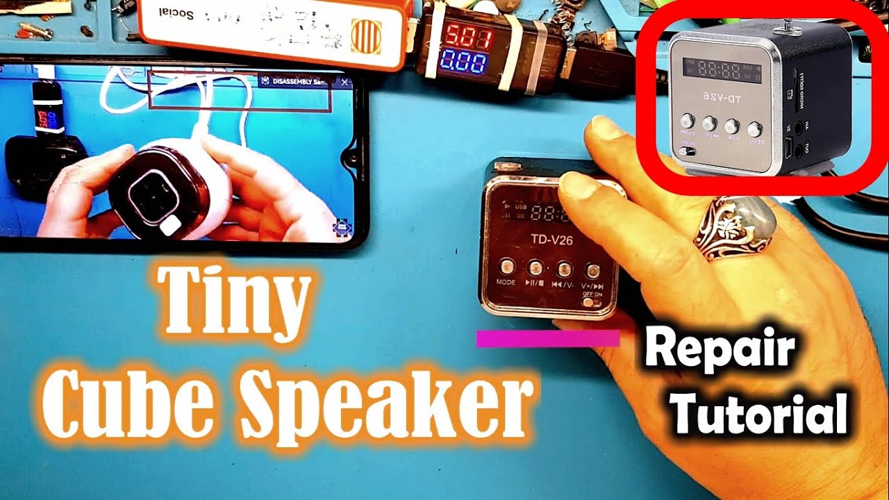 Tiny Speaker Repair Tutorial