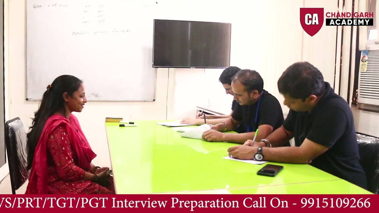 KVS-TGT Panel Interview Demo Class | Chandigarh Academy