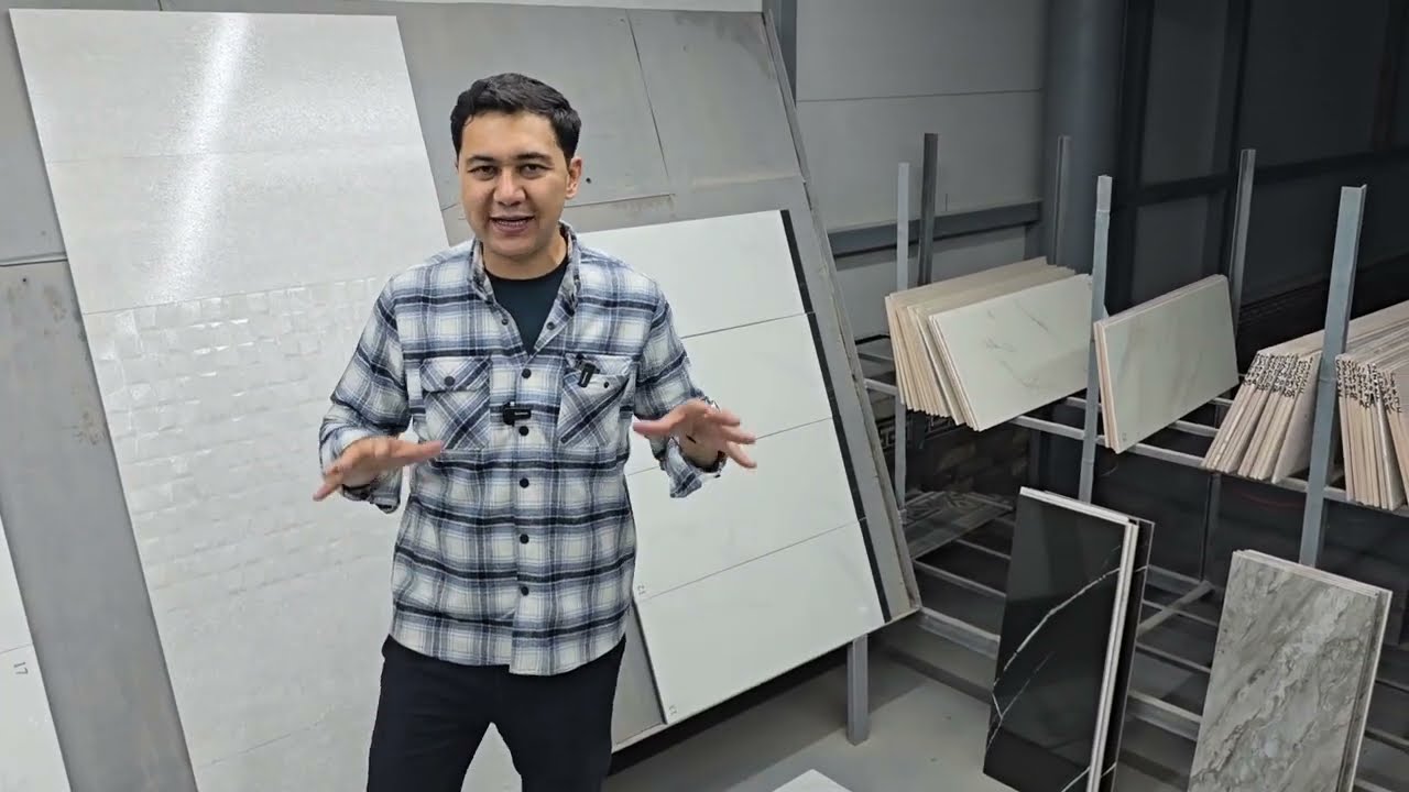 KAFEL QANDEY ISHLAB CHIQARILADI? KAFEL ZAVODDAN VIDEO OPTOM NARXDA OLING.