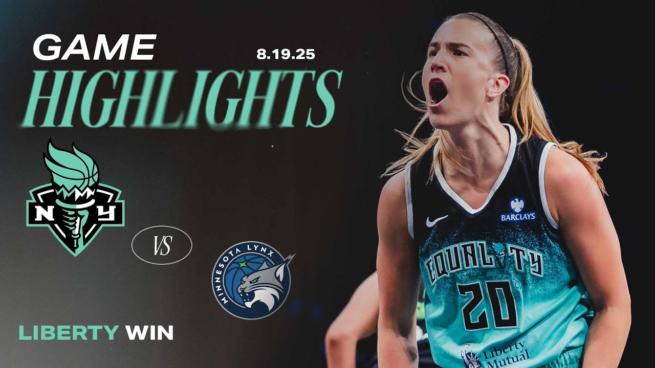 HIGHLIGHTS | Liberty Beat the Lynx with Jones & Ionescu Double-Double Takeover, 85‑75