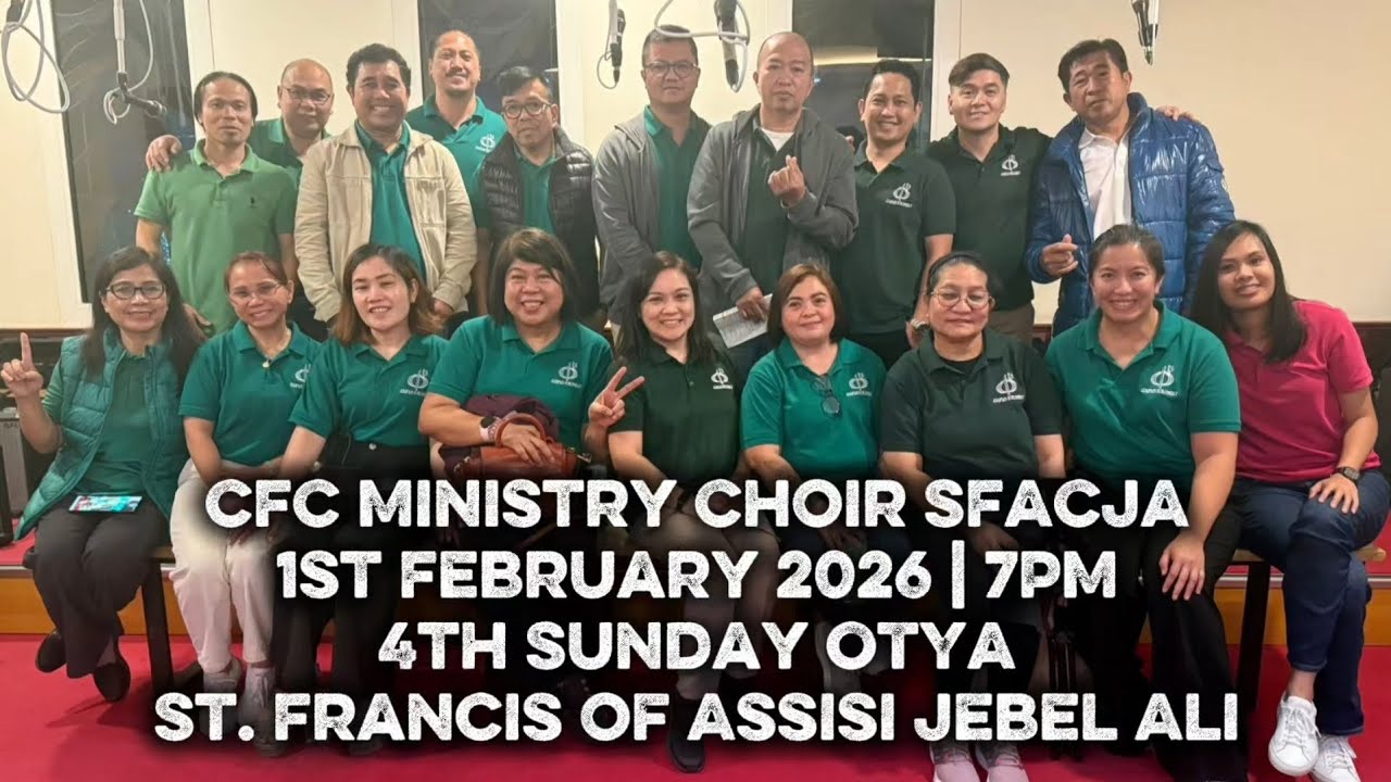 As The Deer | 1st February 2026 7PM 4th Sunday OTYA | St. Francis of Assisi Jebel Ali