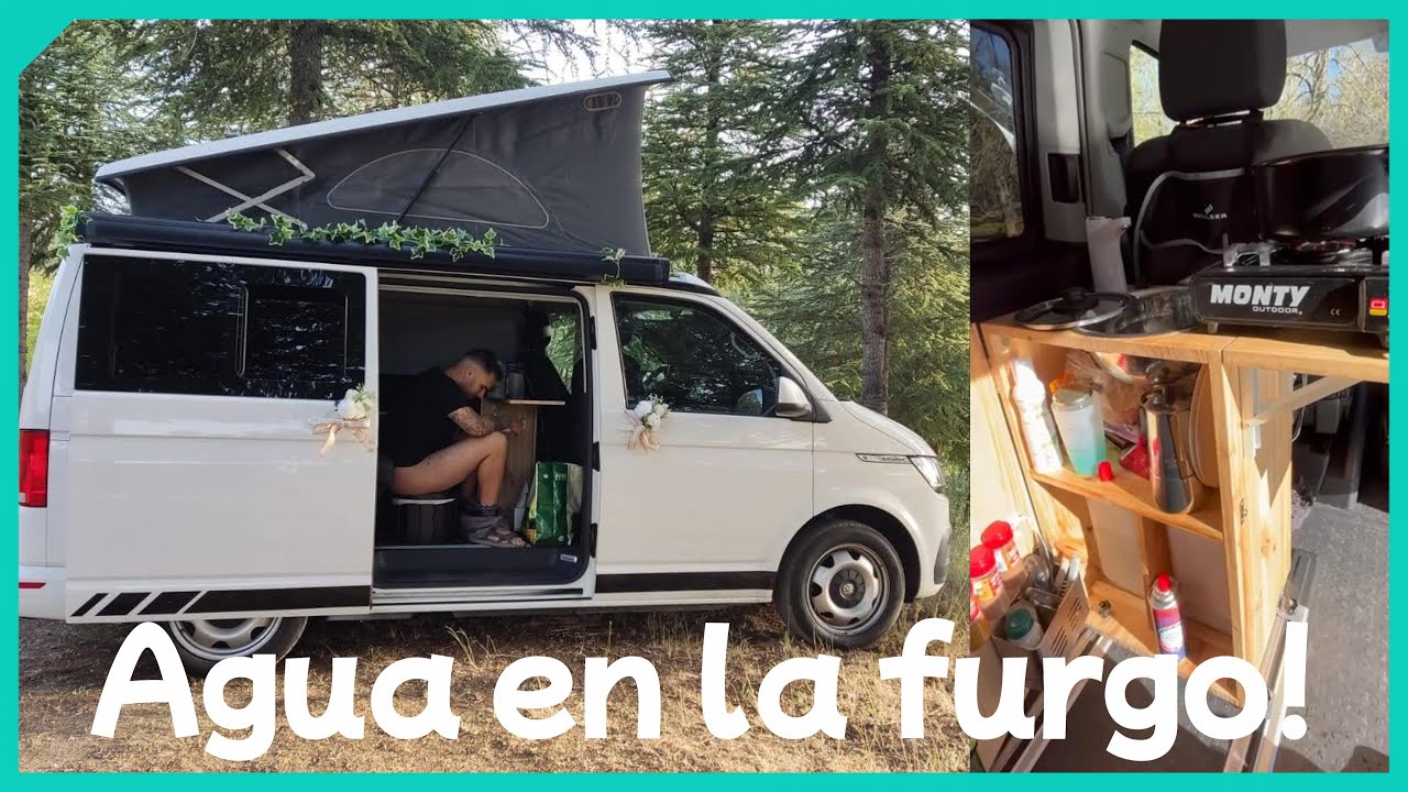 Mueble fregadero cocina para Furgo Camper