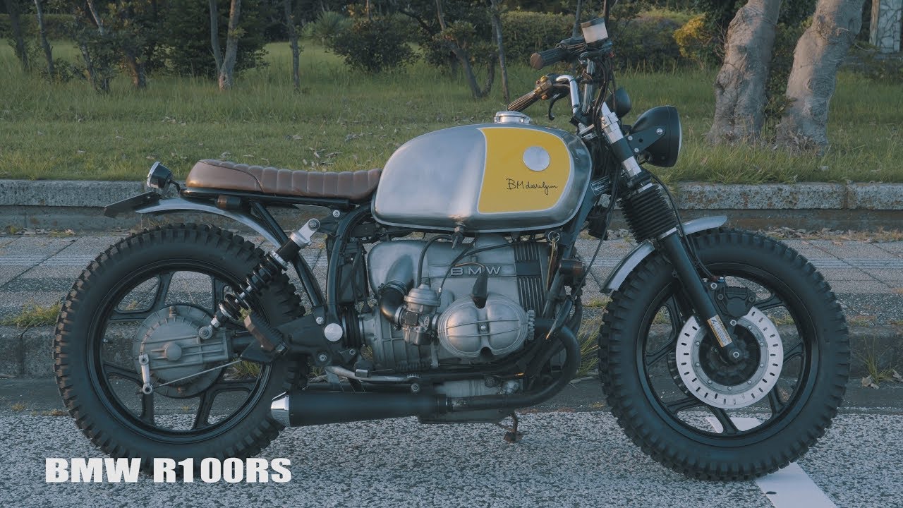 【4K】 BMW R100RS exhaust sound