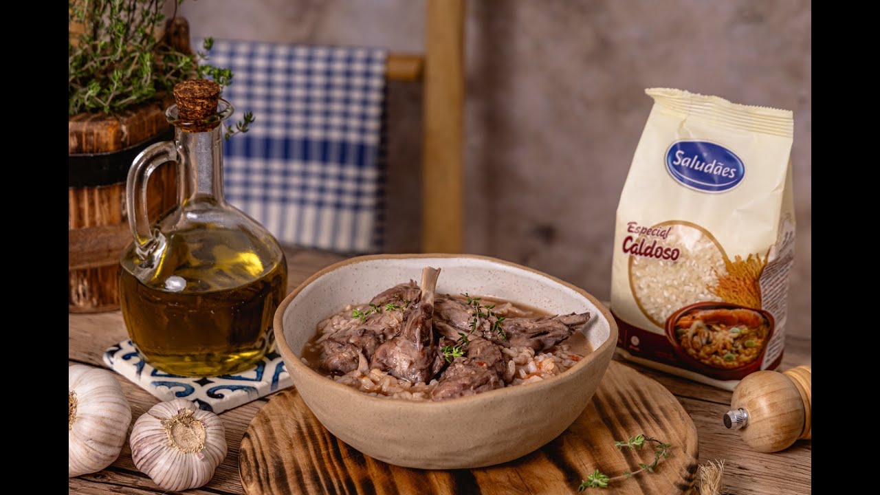Arroz de Coelho em Vinho Tinto