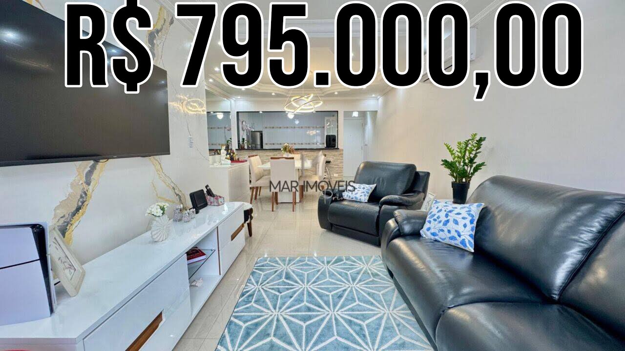 APARTAMENTO REFORMADO À VENDA NA PRAIA DAS PITANGUEIRAS EM GUARUJÁ | 3 DORMITÓRIOS, À 50M DO MAR!