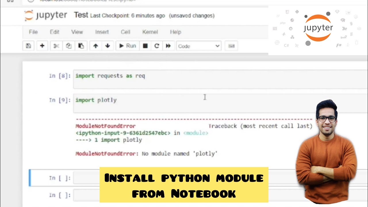 ModuleNotFoundError: Отсутствует модуль с именем «pandas» | Как установить модули Python из Jupyt...