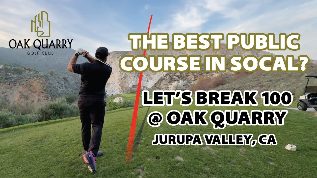 Let's Break 100 @ Oak Quarry Golf Club - 18 Hole Course Vlog