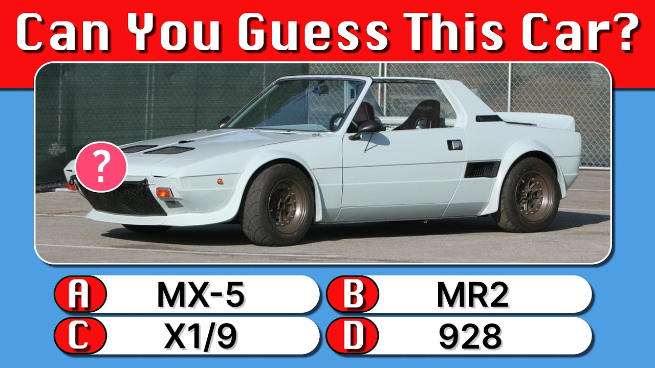 Guess the Classic 1980s Car Quiz | Technical Levels | Nerd Quiz Origins