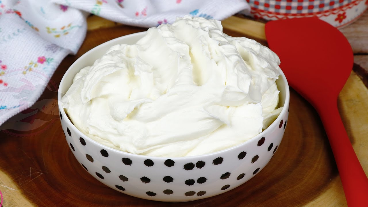 CREMA DE MASCARPONE ( In 3 Minute ) - Anyta Cooking