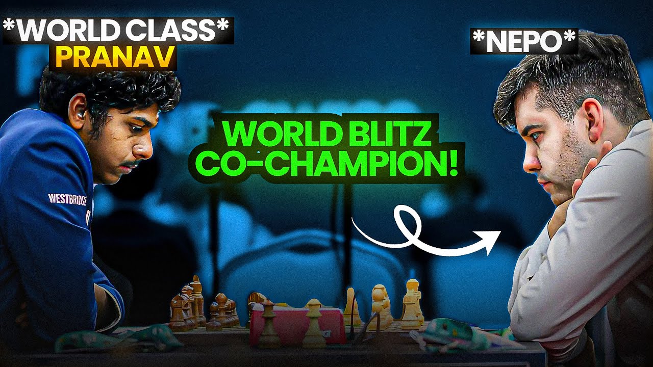 Buddy Pranav is World-class now | Ian Nepomniachtchi vs Pranav V | FIDE Grand Swiss 2025