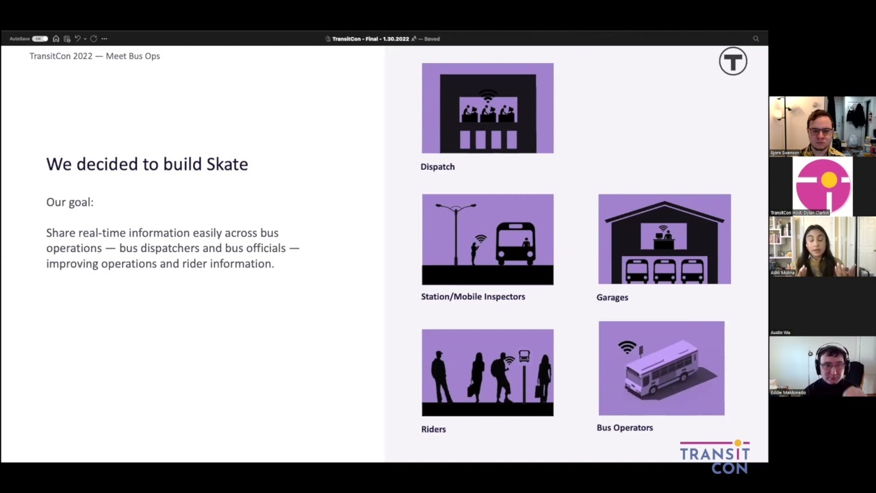 Skate:​  Building a Better Bus Dispatch App - Ashli Molina