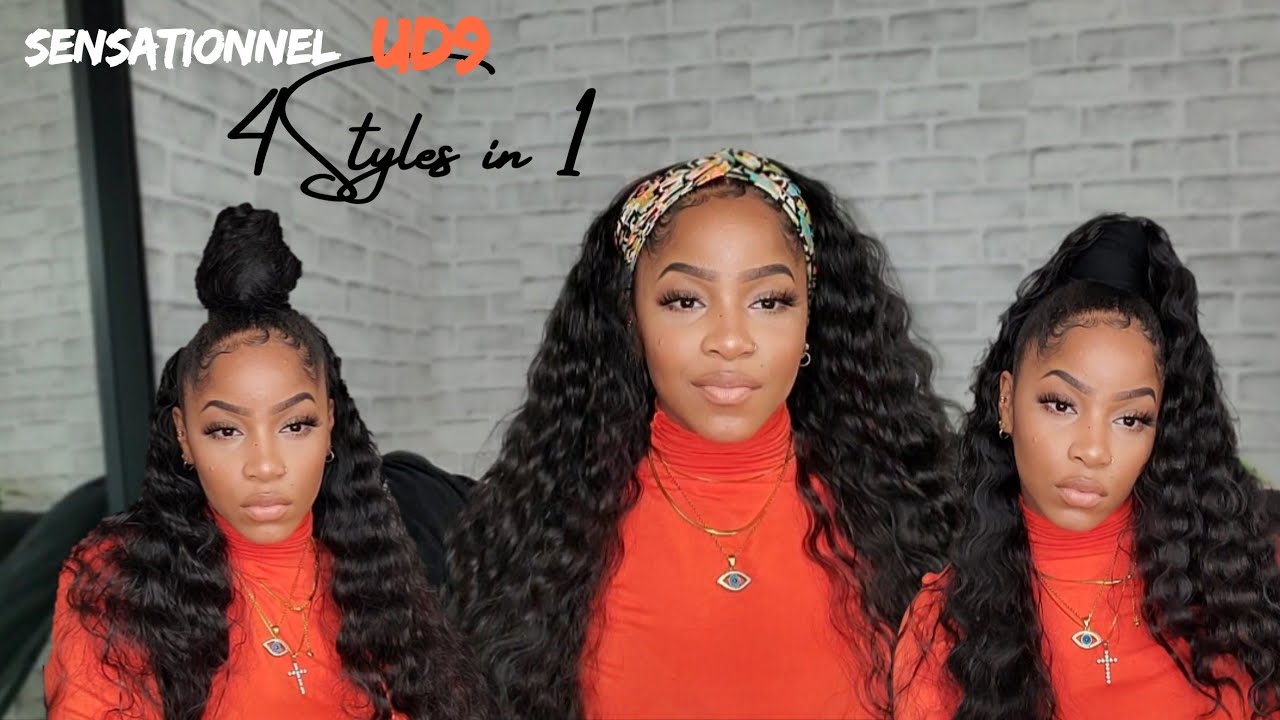 $25 VERSATILE wig | Sensationnel Half Wig & Pony UD9 Review | SharronReneé