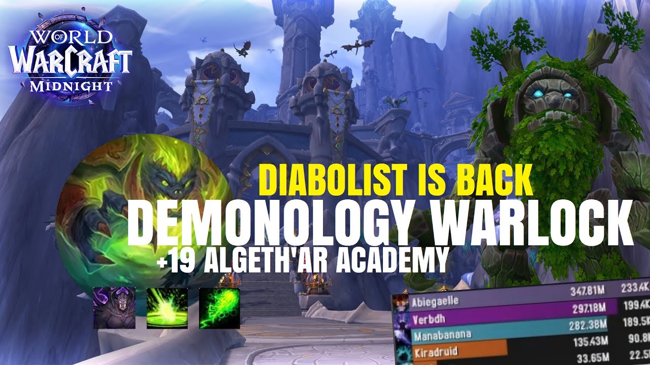 +19 Academy | Midnight Beta Demonology Warlock ~ Diabolist is back after the nerfs !