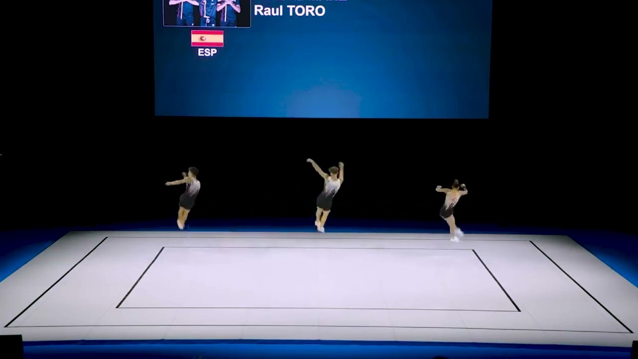 1st FIG Aerobic Junior World Championships 2024 |TRIO JUNIOR (Eric, Raul, Ariadna)