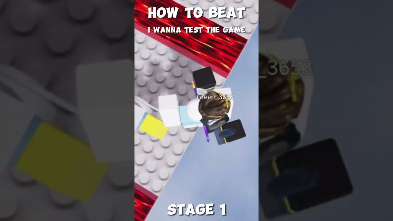 How to beat I wanna test the game - Stage 1
