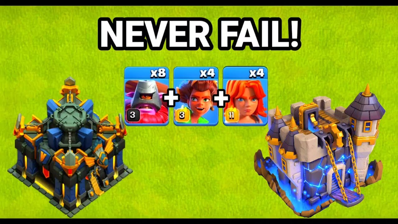 Th17 vs Th18 root rider and Valkyrie attack strategy 