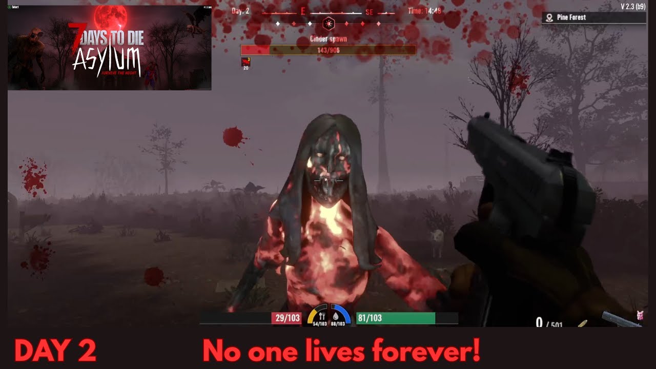 7 дней до смерти Asylum Mod Ep 2 [Никто не живёт вечно!]