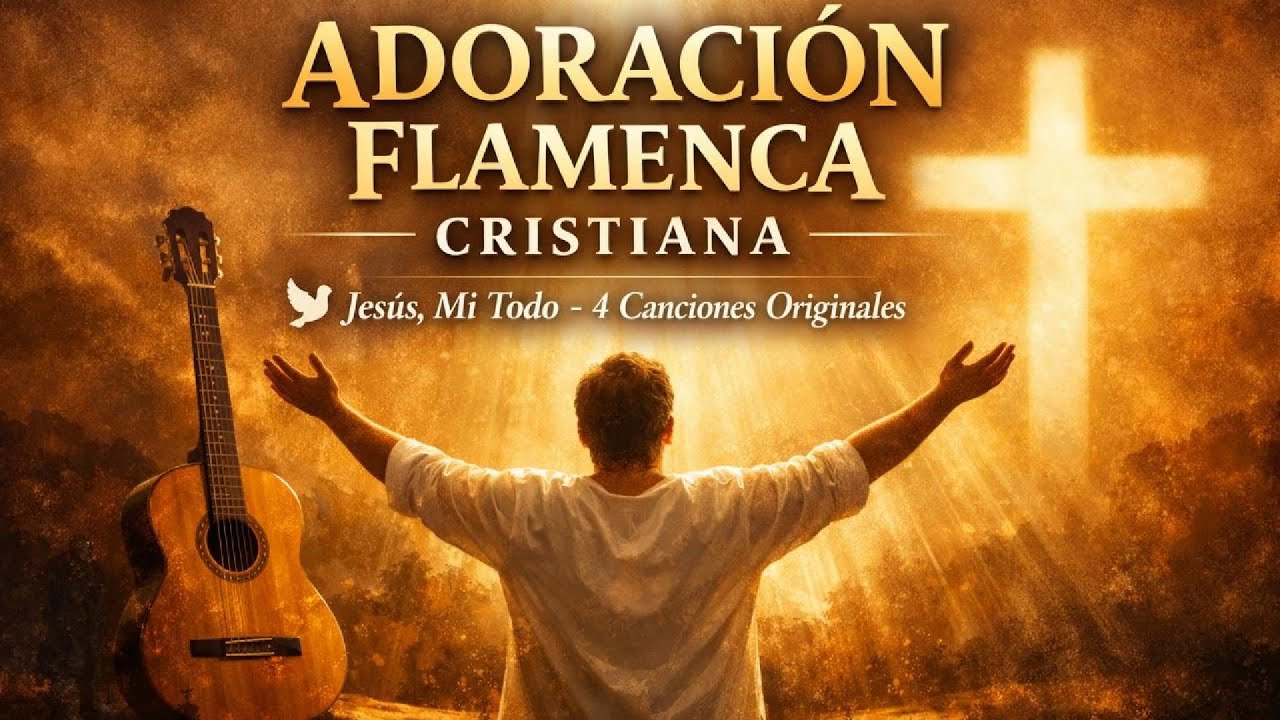 ADORACIÓN FLAMENCA CRISTIANA – Jesús, Mi Todo | 4 Canciones Originales 2025