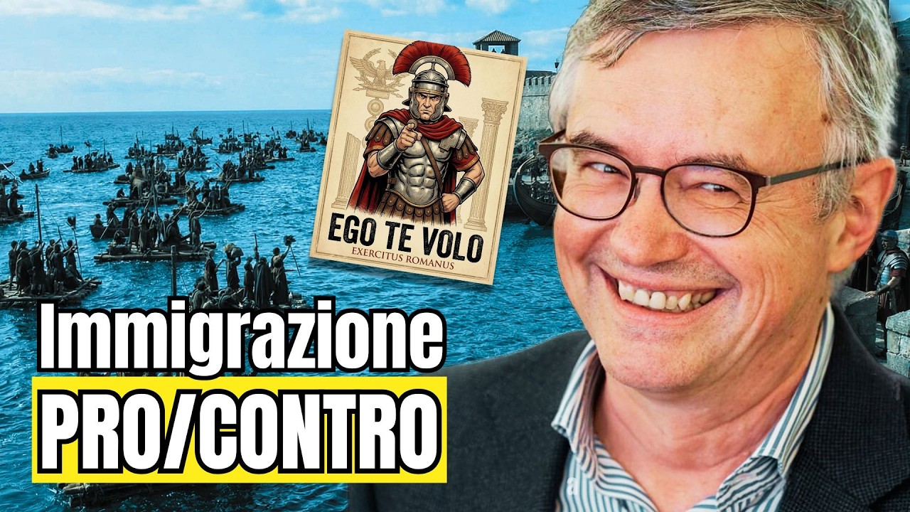 Immigrazione: PRO e CONTRO di ieri e oggi - Alessandro Barbero (Roma, 2025)