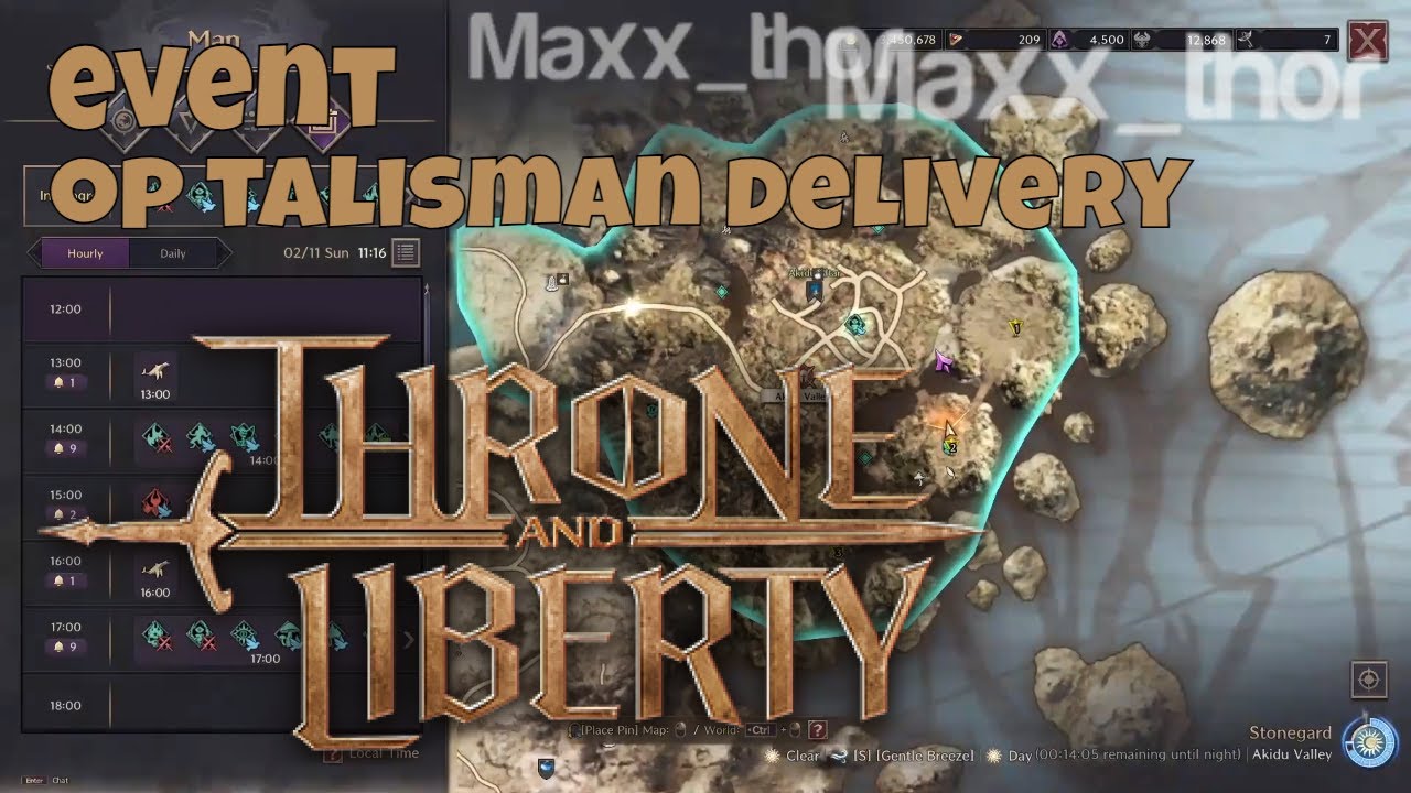Throne and Liberty | Event | Operation Talisman Delivery | KR Release FULL GAME PC