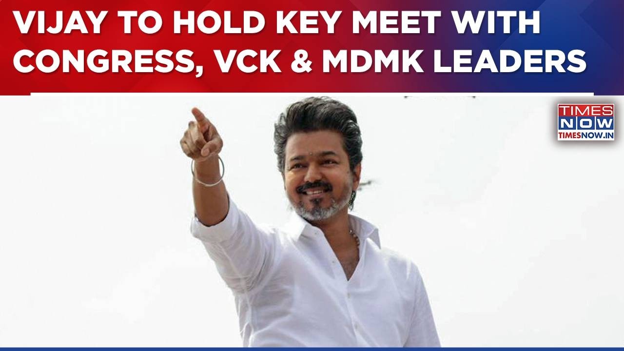 Vijay Eyes Mega Alliance as Tamil Nadu CM Set To Hold Meet With Congress, VCK & MDMK | Breaking News