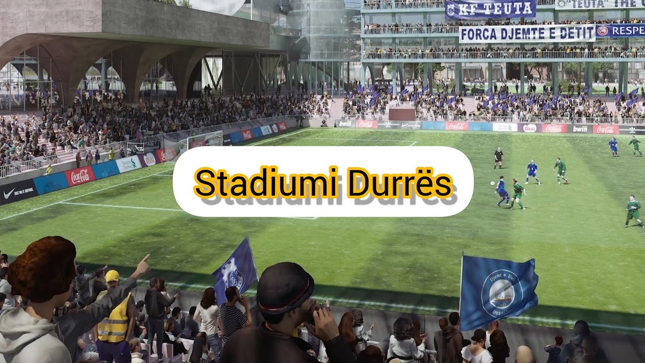 Stadiumi i Durresit 🏟 Projekti Fitues.Niko Dovana.(Teuta)