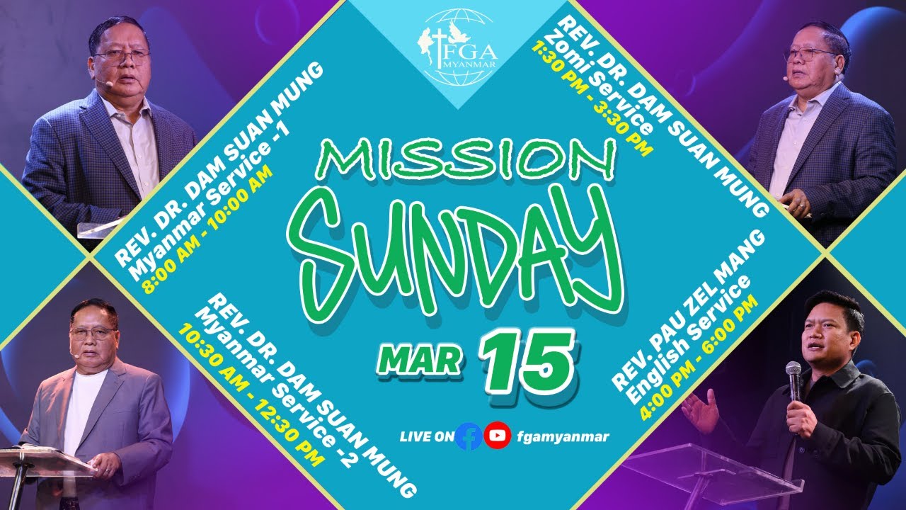 Zomi Service [March 15, 2026] MISSION SUNDAY