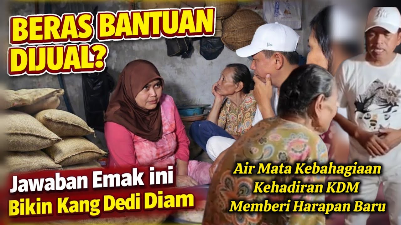 Kang Dedi Ngerjain Emak Penjual Sorabi. Tapi Endingnya Bikin Semua Terdiam!.