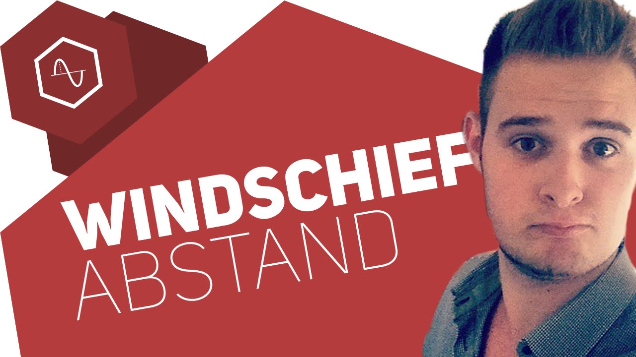 Abstand windschiefer Geraden (mit Hilfsebene)