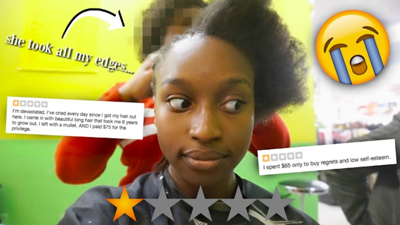 I WENT TO THE WORST RATED NATURAL HAIR SALON IN MY CITY! | Coco Chinelo