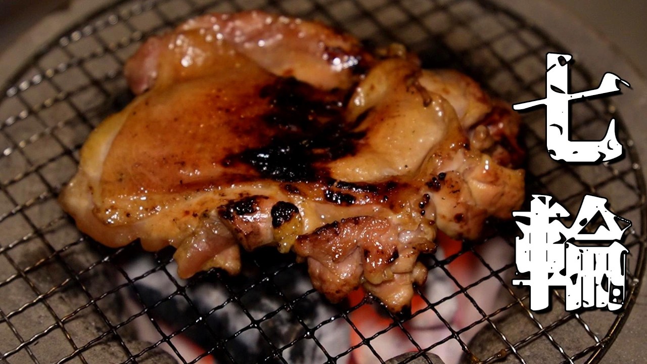 【ASMR】七輪で焼いて食べる音をやってみた日本人男性【咀嚼音】