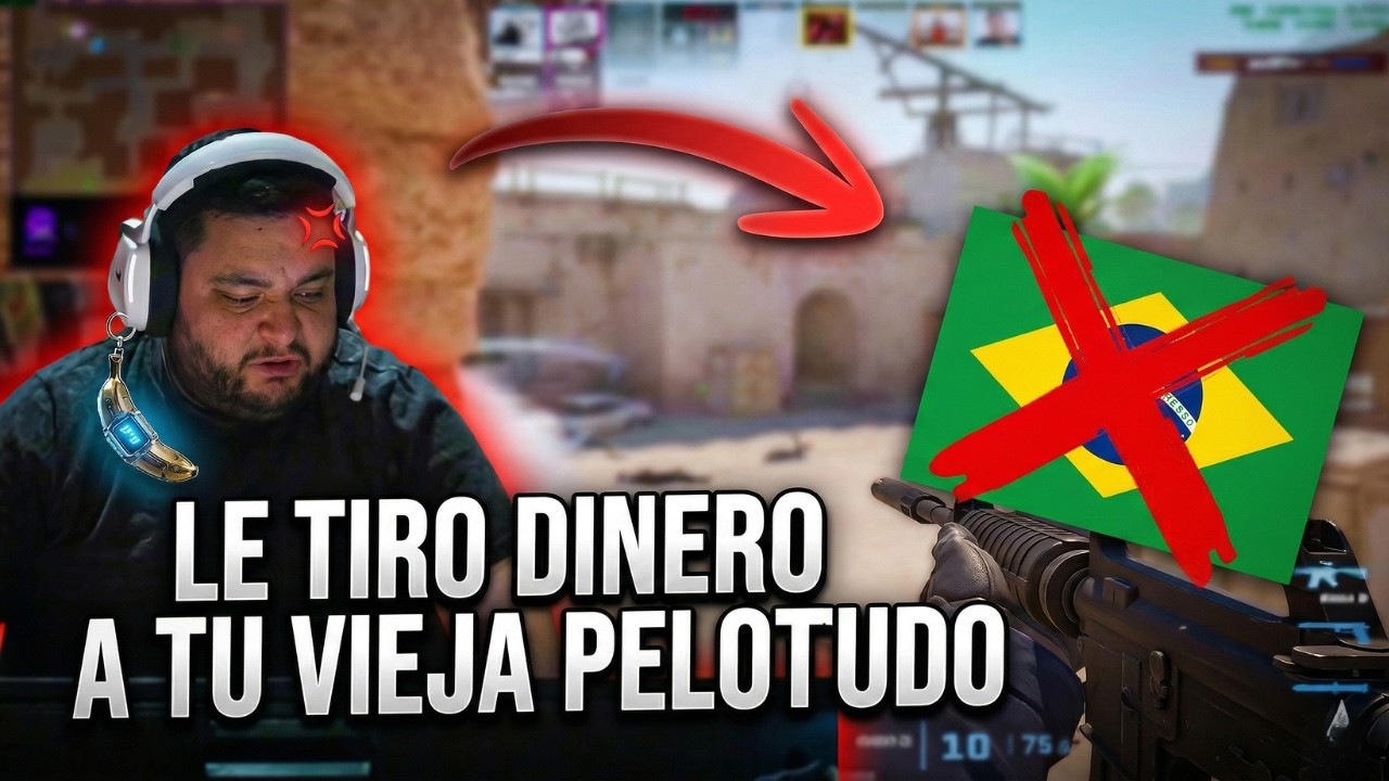 BALDU NO AGUANTA A LOS BRASILEÑOS | MEJORES CLIPS CS2 EN ESPAÑOL