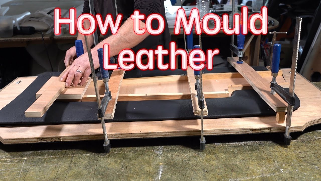 How to make a moulded leather door card. Lancia Beta Auto upholstery