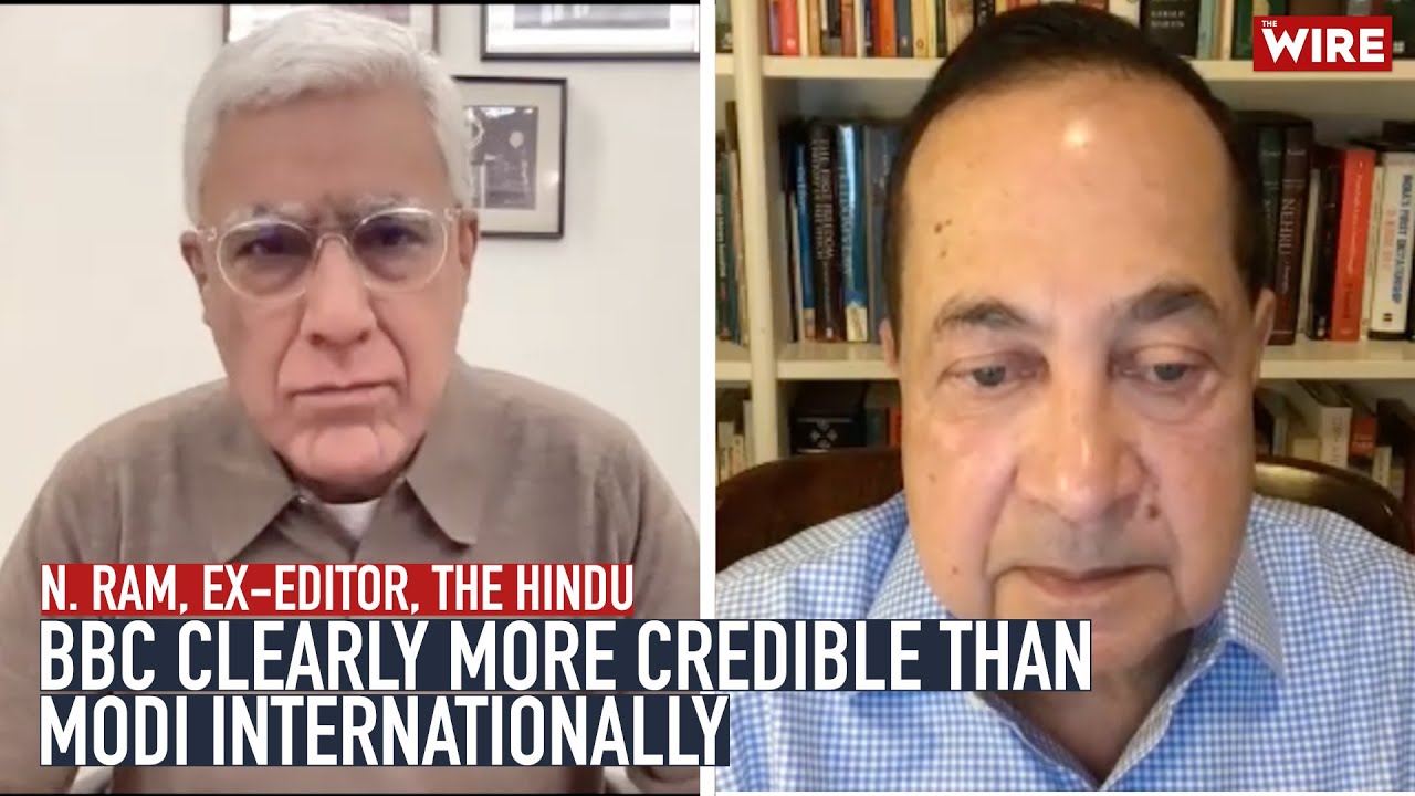 BBC Clearly has Greater Credibility than Modi Govt Internationally, BJP's Comments Shameful–N. Ram